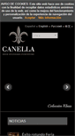 Mobile Screenshot of mueblescanella.com