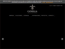 Tablet Screenshot of mueblescanella.com